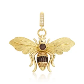 Bee Mine Altın Arı Kolye Ucu