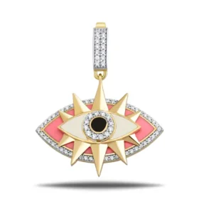 Altın Göz Kolye Ucu