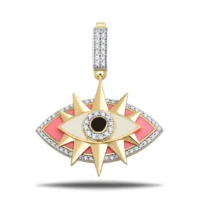 Altın Göz Kolye Ucu