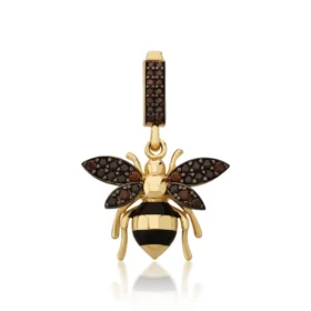 Bee Mine Altın Arı Kolye Ucu