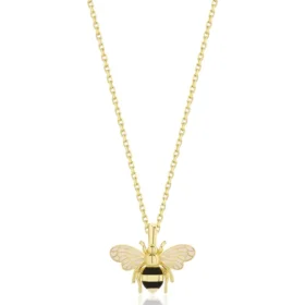 Bee Mine Altın Arı Zincirli Kolye