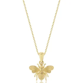 Bee Mine Altın Arı Zincirli Kolye