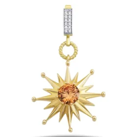 Altın Sunshine Kolye Ucu