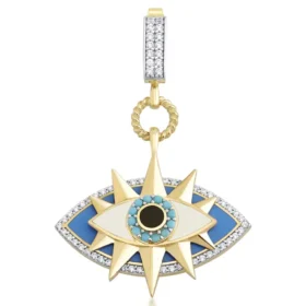 Altın Göz Kolye Ucu