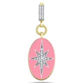 Altın Kuzey Yıldızı Kolye Ucu