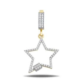 Altın Yıldız Kolye Ucu