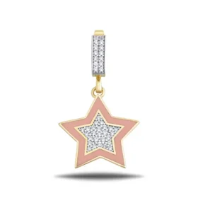 Altın Yıldız Kolye Ucu