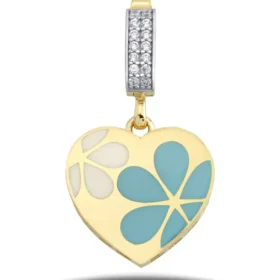 Altın Kalp Kolye Ucu