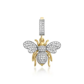 Bee Mine Altın Arı Kolye Ucu