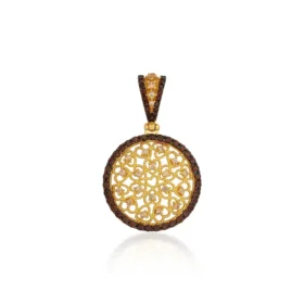 Yadigar Yuvarlak Altın Kolye Ucu