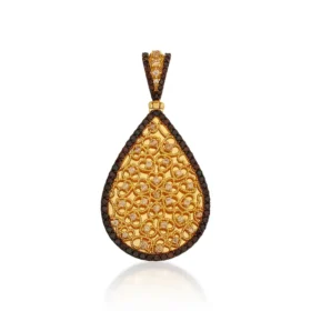 Yadigar Altın Damla Model Kolye Ucu