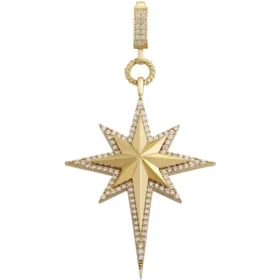 Altın Yıldız Kolye Ucu