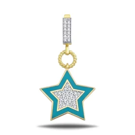 Altın Yıldız Kolye Ucu