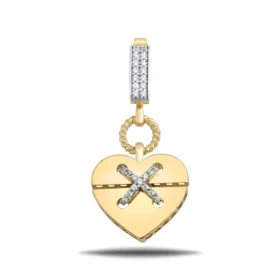 Altın Kalp Kolye Ucu