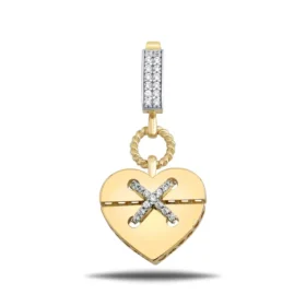 Altın Kalp Kolye Ucu