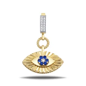 Altın Göz Kolye Ucu