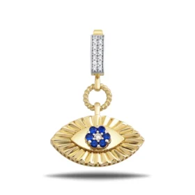 Altın Göz Kolye Ucu