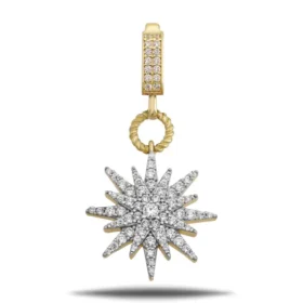 Altın Yıldız Kolye Ucu