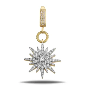 Altın Yıldız Kolye Ucu