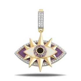 Altın Göz Kolye Ucu