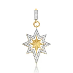 Altın Kuzey Yıldızı Charm