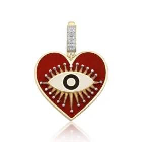 Altın Kalp Kolye Ucu