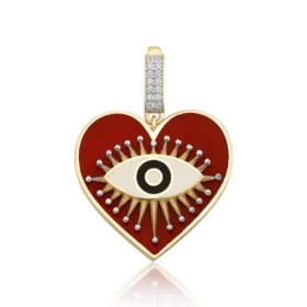 Altın Kalp Kolye Ucu