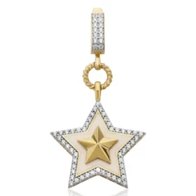 Altın Yıldız Kolye Ucu