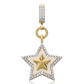 Altın Yıldız Kolye Ucu