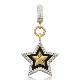Altın Yıldız Kolye Ucu