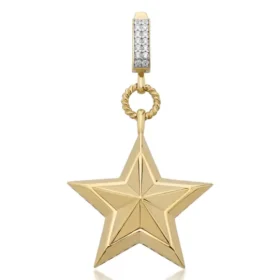 Altın Yıldız Kolye Ucu