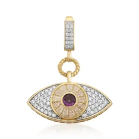 Altın Göz Kolye Ucu