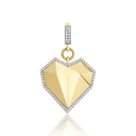 Altın Kalp Kolye Ucu