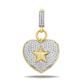 Altın Kalp Kolye Ucu