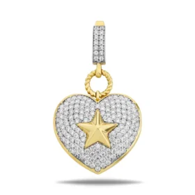 Altın Kalp Kolye Ucu