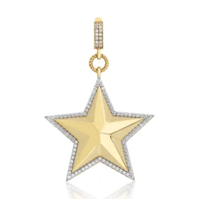 Altın Yıldız Kolye Ucu