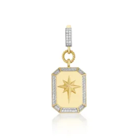 Altın Kuzey Yıldızı Charm