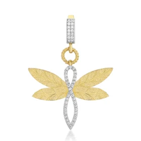 Altın Kelebek Kolye Ucu