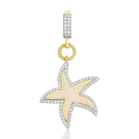 Altın Deniz Yıldızı Kolye Ucu