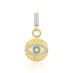 Altın Göz Kolye Ucu