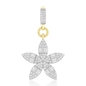 Altın Taşlı Kolye Ucu