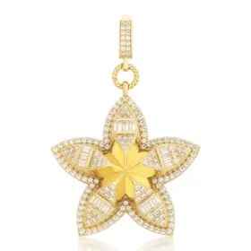 Altın Taşlı Kolye Ucu