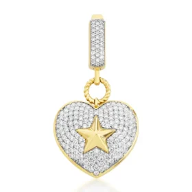 Altın Kalp Kolye Ucu