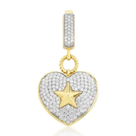 Altın Kalp Kolye Ucu