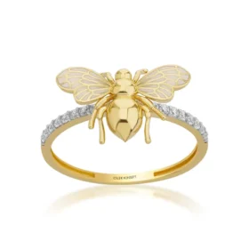 Bee Mine Altın Arı Yüzük