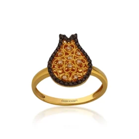 Yadigar Altın Lale Model Yüzük