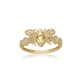 Bee Mine Altın Arı Yüzük