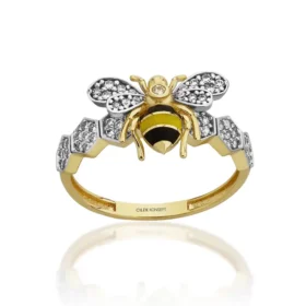 Bee Mine Altın Arı Yüzük