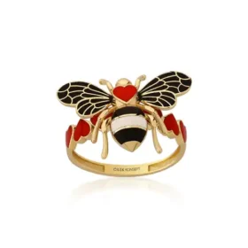 Bee Mine Altın Arı Kalpli Yüzük