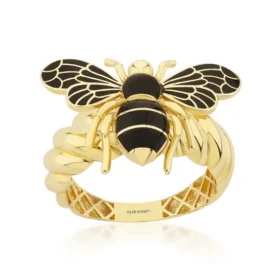 Bee Mine Altın Arı Burgu Yüzük